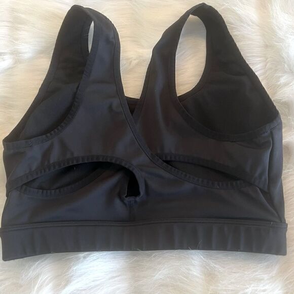 AP Basic Black Sports Bra (S) - Picture 3 of 5